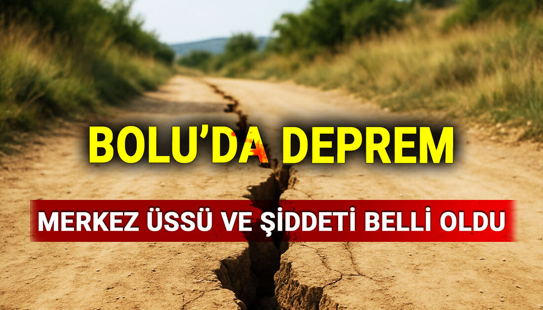 Bolu’da Akşam Saatlerinde 1.5 Büyüklüğünde Deprem Bolu’nun Kozlu köyünde, 9