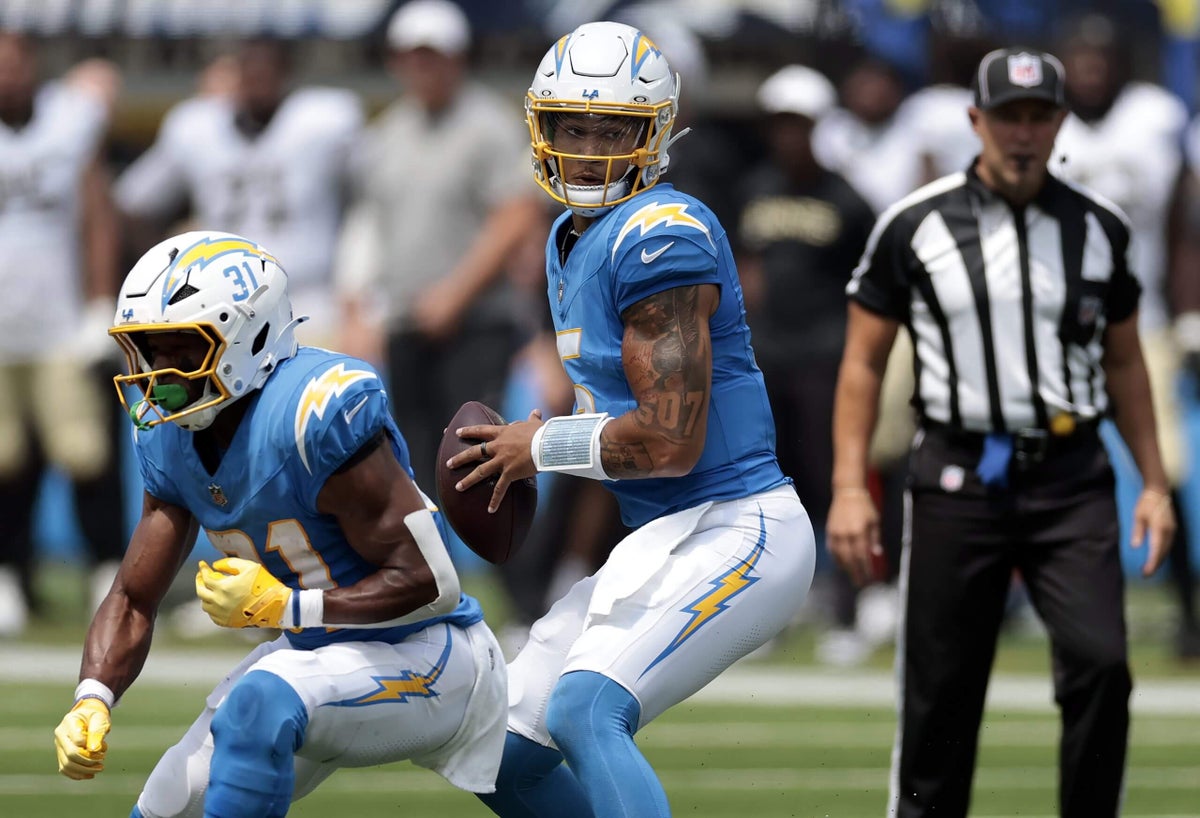 Chargers Coach Jim Harbaugh Confirms Starters Including Justin Herbert Will