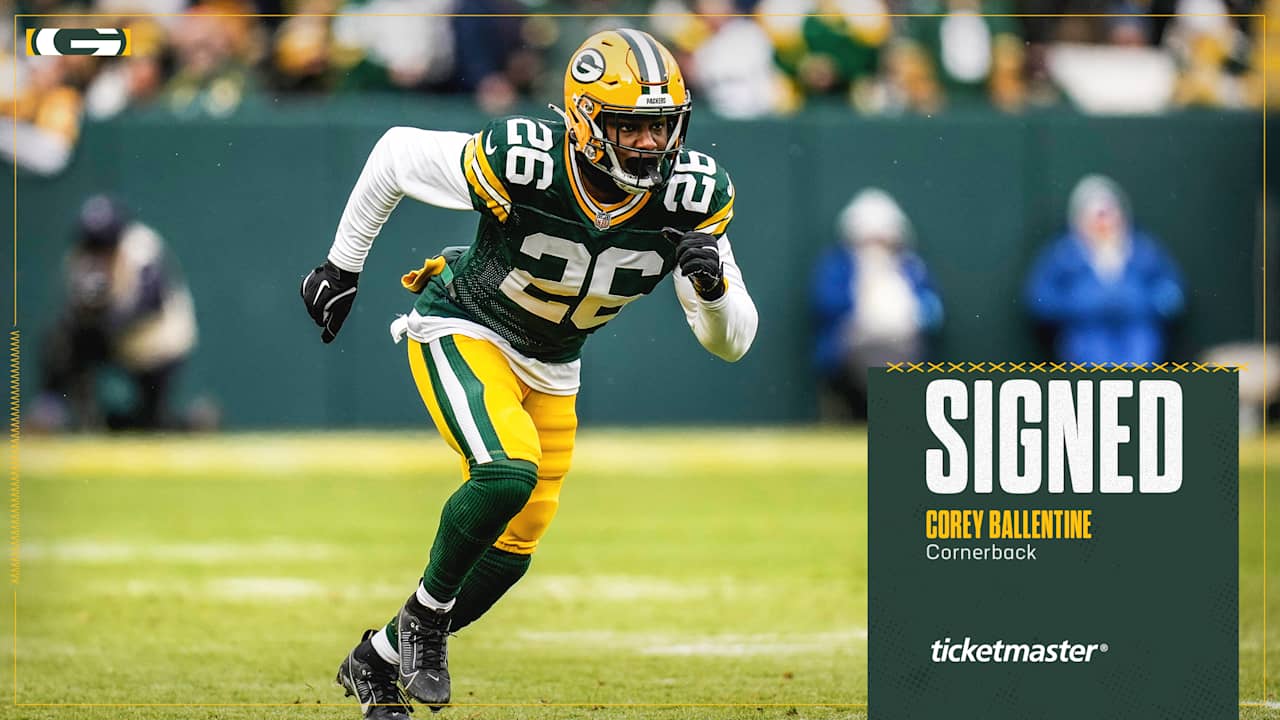 Bugun Flas Gelisme Packers CB Corey Ballentinei Imzaladi
