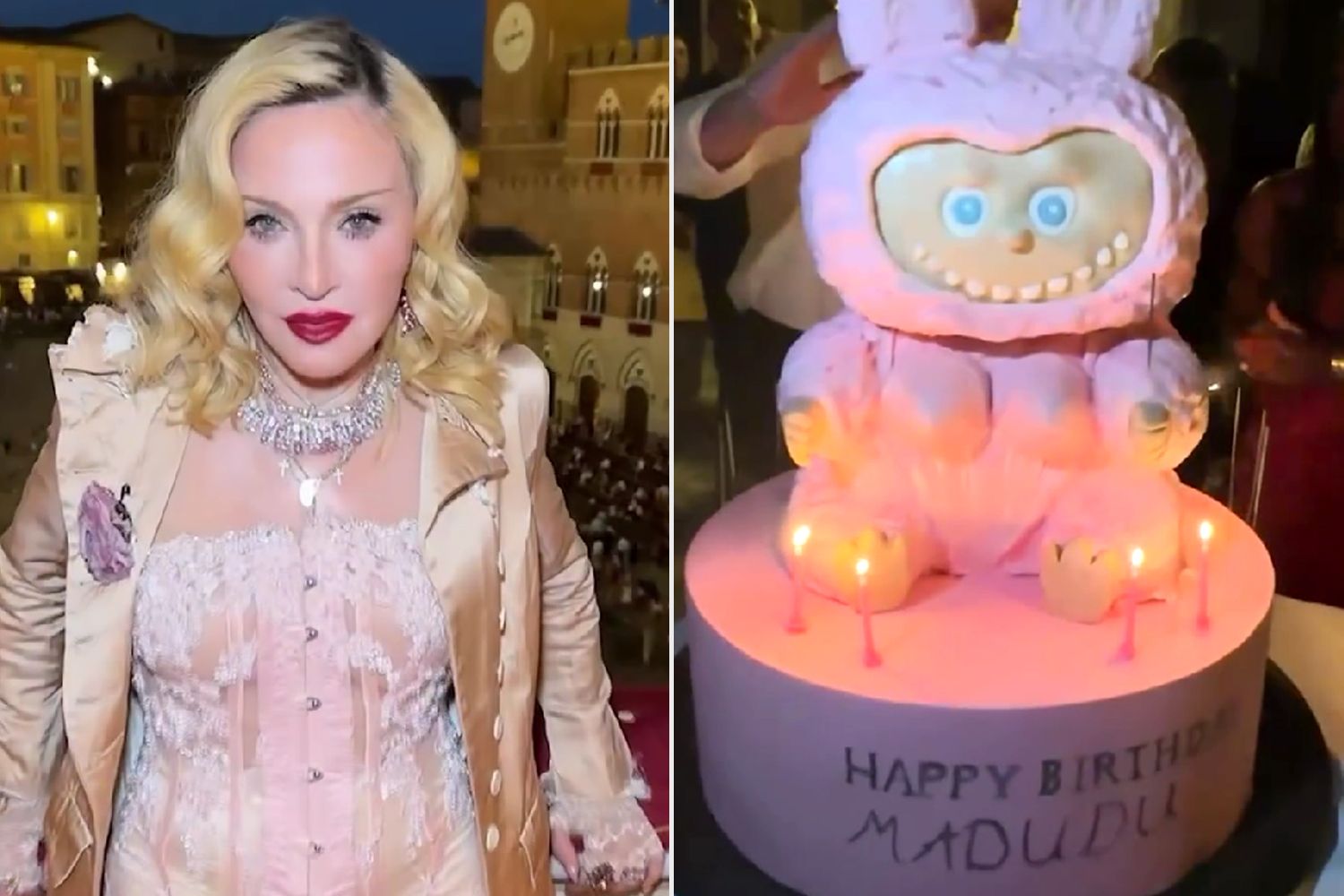 Bugun Global Trend Madonna 67 Yasini Italyada Labubu Pasta ile