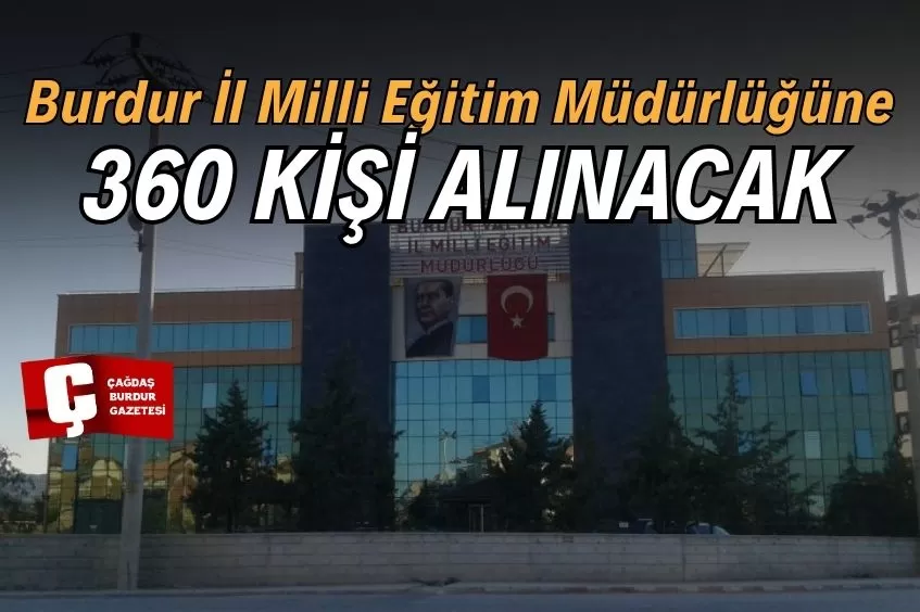 Burdur’da 360 Kişilik Temizlik Personeli Alımı İlanı TYP Kapsamında Personel