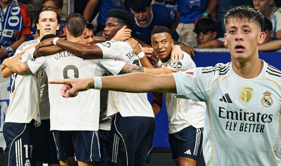 Real Madrid, Real Oviedo’yu 3-0 Mağlup Etti Maçın Özeti LaLiga’nın