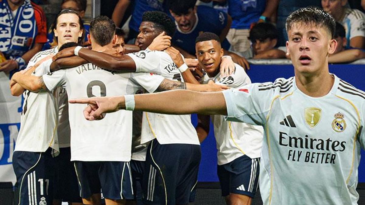 CANLI Real Oviedo Real Madrid Arda Guler Ilk 11de