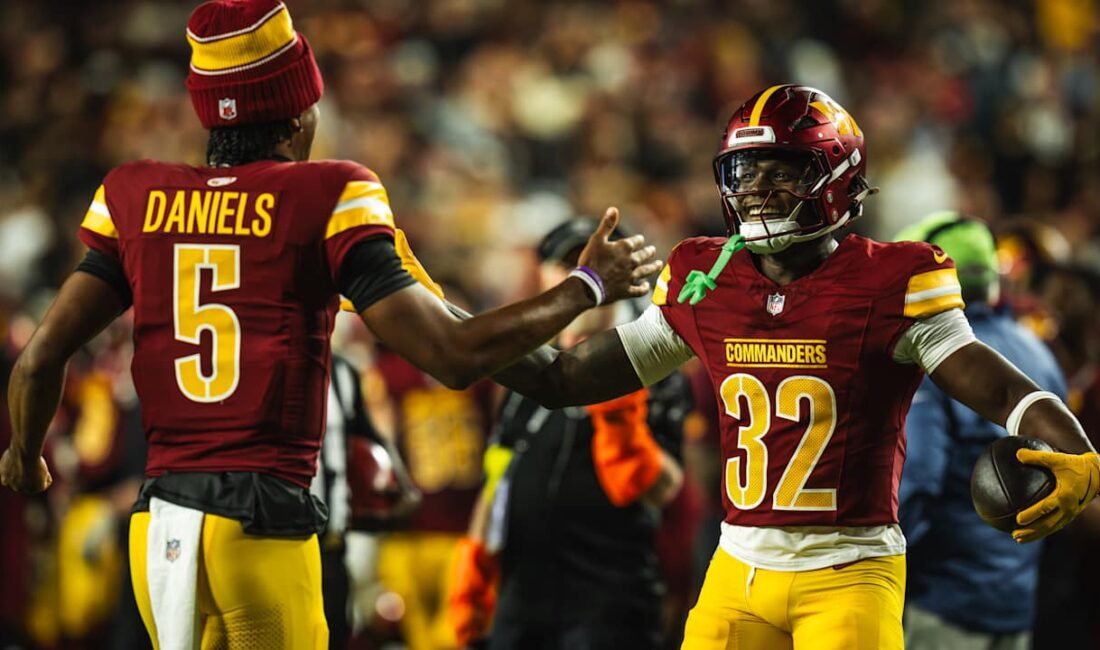 Croskey-Merritt’in İlk Kariyer Touchdown’u: Commanders’da Heyecan Dolu Anlar Preseason’da Dikkatli