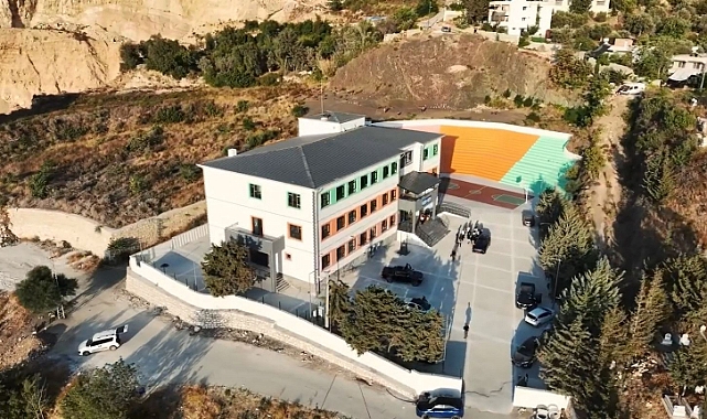 Hatay’da Yeniden İnşa Edilen Dursunlu Gazi İlkokulu/Ortaokulu Hazır! Depremin İzleri