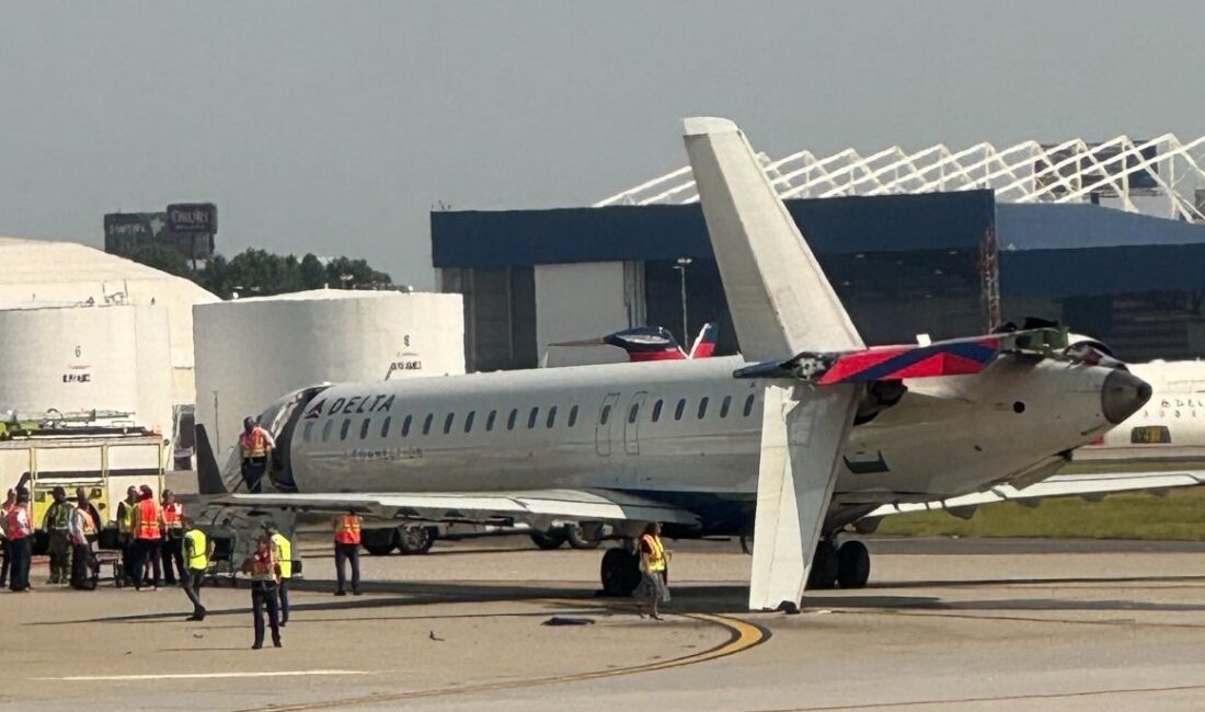 Delta B757, Atlanta Havalimanı’nda Kanat Çarpışması Geçirdi Olayın Detayları 10