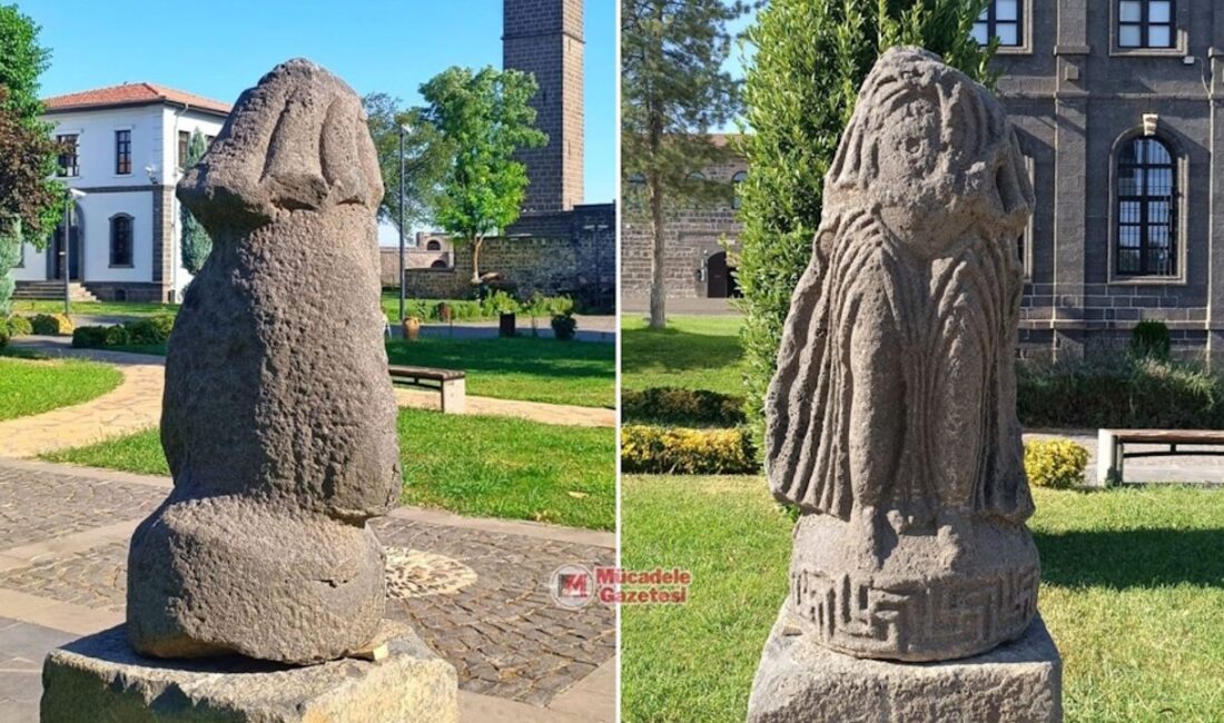 Flaş Gelişme: Diyarbakır Arkeoloji Müzesi’ndeki Heykel Gündem Oldu Heykel Tartışmalara