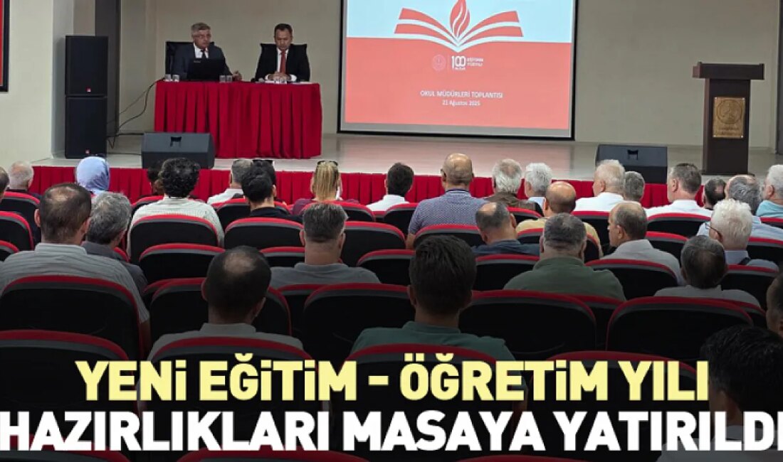 2025-2026 Eğitim ve Öğretim Yılı İçin Yeni Genelge Değerlendirildi Toplantı