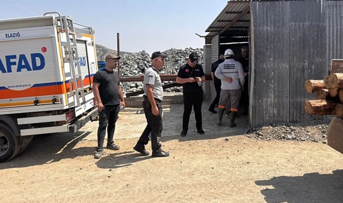 Elazığ’da Maden Ocağında Göçük: Kurtarma Çalışmaları Başladı Olayın Detayları Elazığ’da