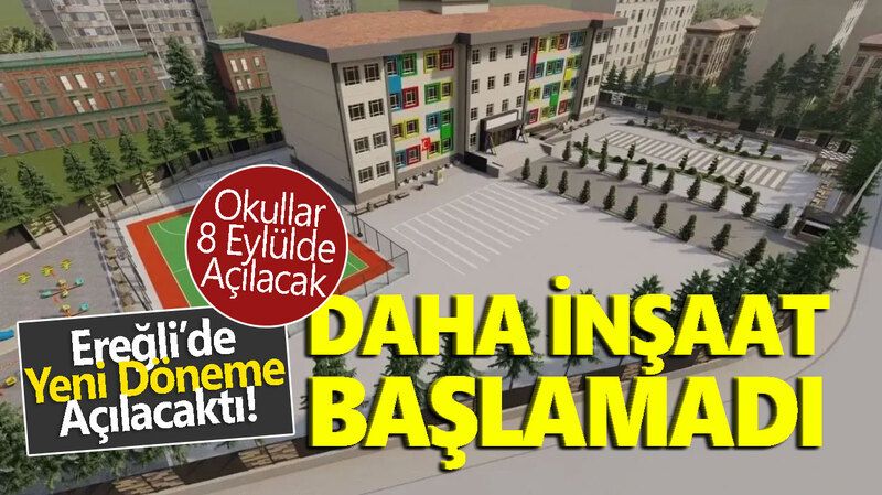 Ereğli Öğretmen Abdürrahim İlkokulu’nun Yeni Binası Ne Zaman Tamamlanacak? Yıkım