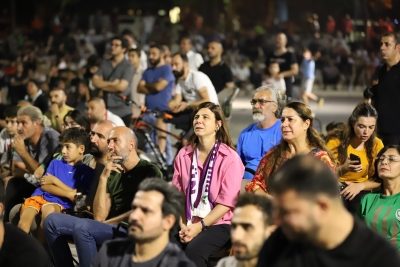 Amedspor’un Karşılaşmasını Taraftarlar ile Birlikte İzleyen Serra Bucak: Kayapınar Kent