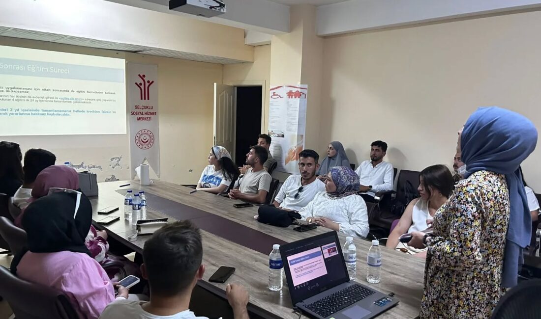 Evlilik Öncesi Eğitim Programı Başarıyla Tamamlandı Selçuklu Sosyal Hizmet Merkezi’nden