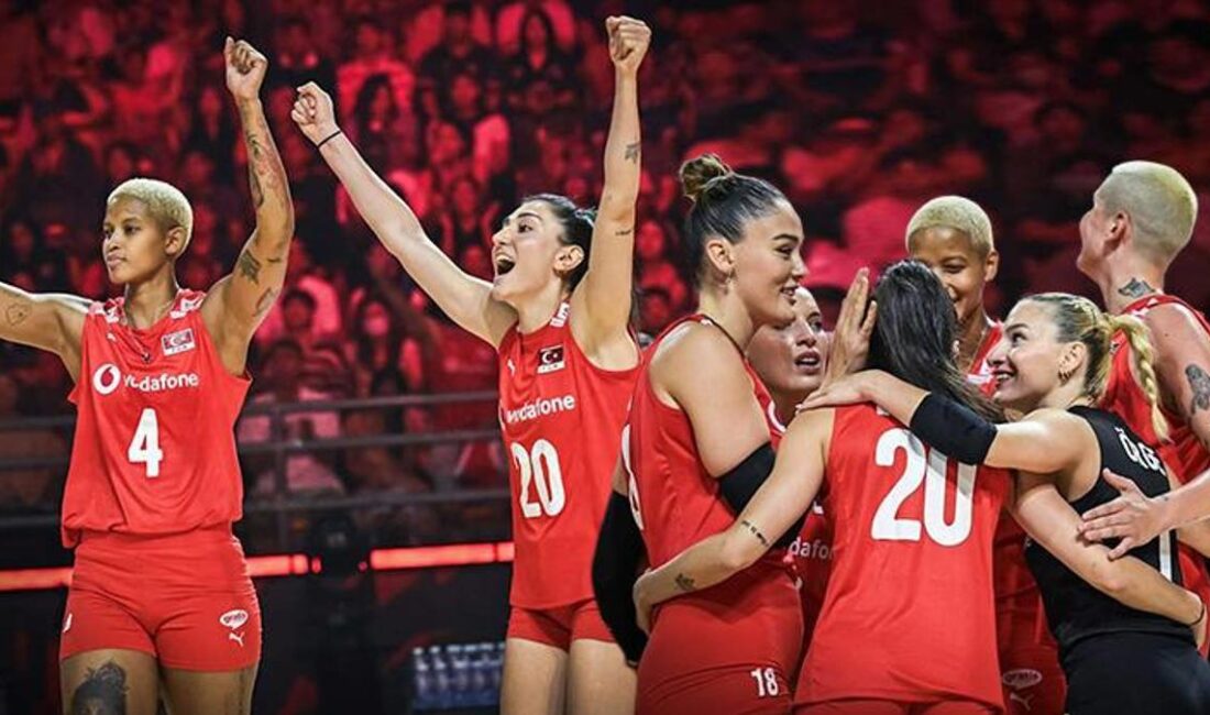 Türkiye Kadın Voleybol Takımı, 2025 Dünya Şampiyonası’na Zaferle Başladı İlk