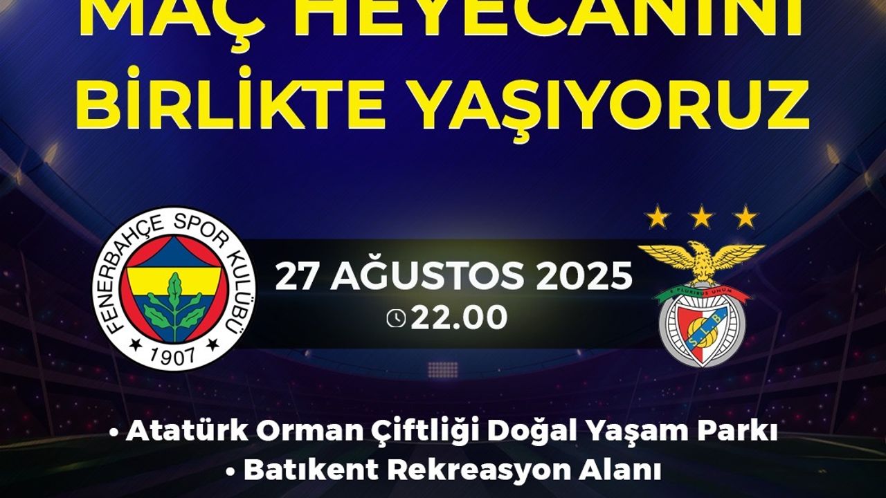 Futbol Soleni Fenerbahce Benfica Maci Dev Ekranda Golleri Izleyin