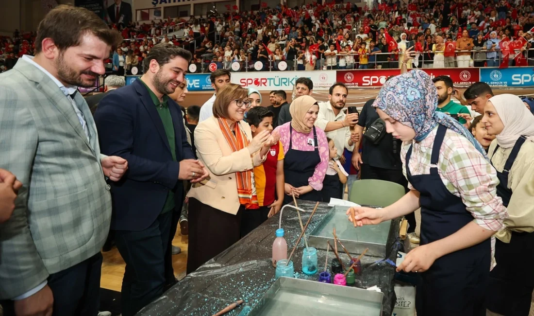 Gaziantep’te 55 Bin Öğrenci GASMEK Yaz Olimpiyatları ile Eğitildi GASMEK