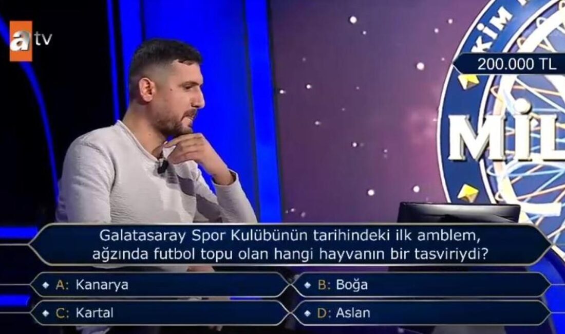 Galatasaray Spor Kulübü’nün İlk Amblemi ve Kim Milyoner Olmak İster?