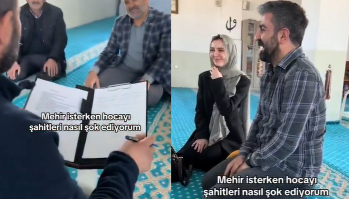 Flaş Gelişme: Gelinin Mehir Talebi İmamı Şaşırttı Nikah Töreninde Sarsıcı