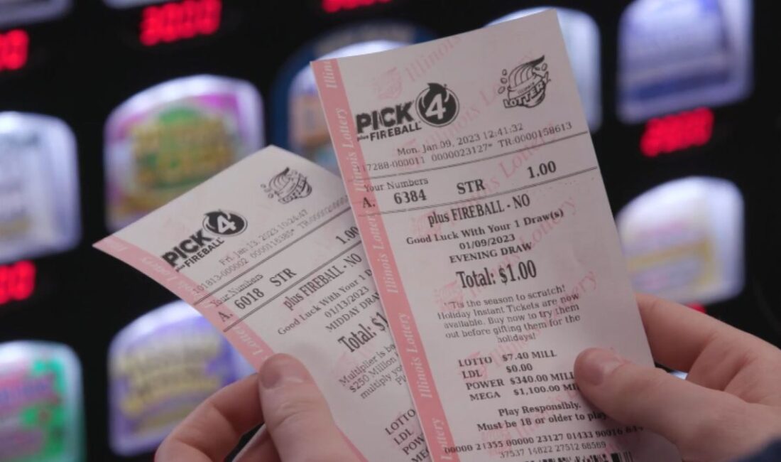 Illinois Lottery: 4-4-4-4 Şanslı Numara ile 6.9 Milyon Dolar Dağıtıldı
