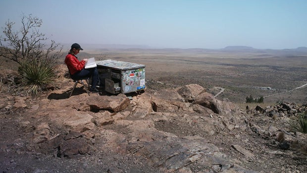 The Desk on Hancock Hill