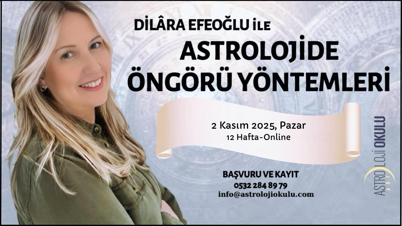 Guncel Astroloji Ongoru Yontemleri Egitimi Haftanin Enerjisi