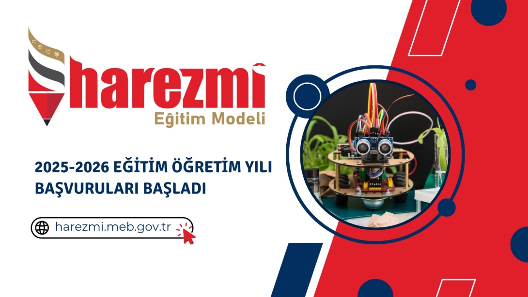 Harezmi Eğitim Modeli: 2025-2026 Eğitim Öğretim Yılı Başvuruları Başladı Harezmi