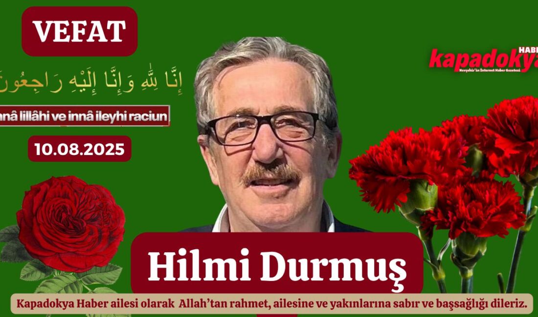 Nevşehirli Emekli Öğretmen Hilmi Durmuş Vefat Etti Merhum Hilmi Durmuş’un