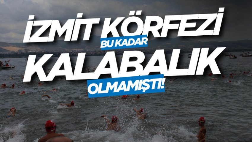 Flaş Gelişme: İzmit Körfezi’nde Açık Yüzme Yarışı Nefes Kesti İzmit