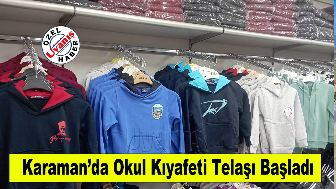 Karamanda Okul Basliyor Kiyafet Telasi Ve Veli Toplantilari
