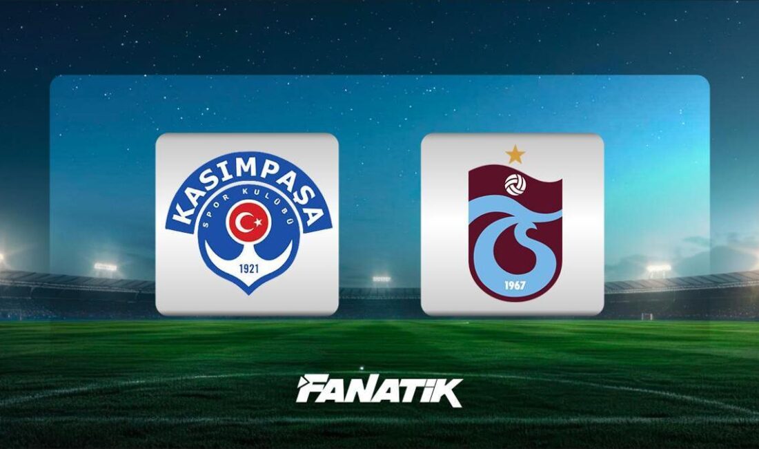 Kasımpaşa – Trabzonspor Maçı: Canlı Anlatım ve İstatistikler Süper Lig