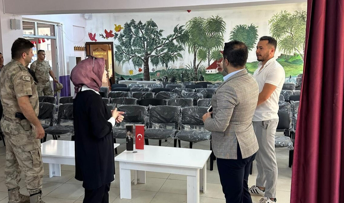 Çiçeklidağ İlkokulu’nda Onarım ve İyileştirme Çalışmaları Devam Ediyor Kaymakam Elif