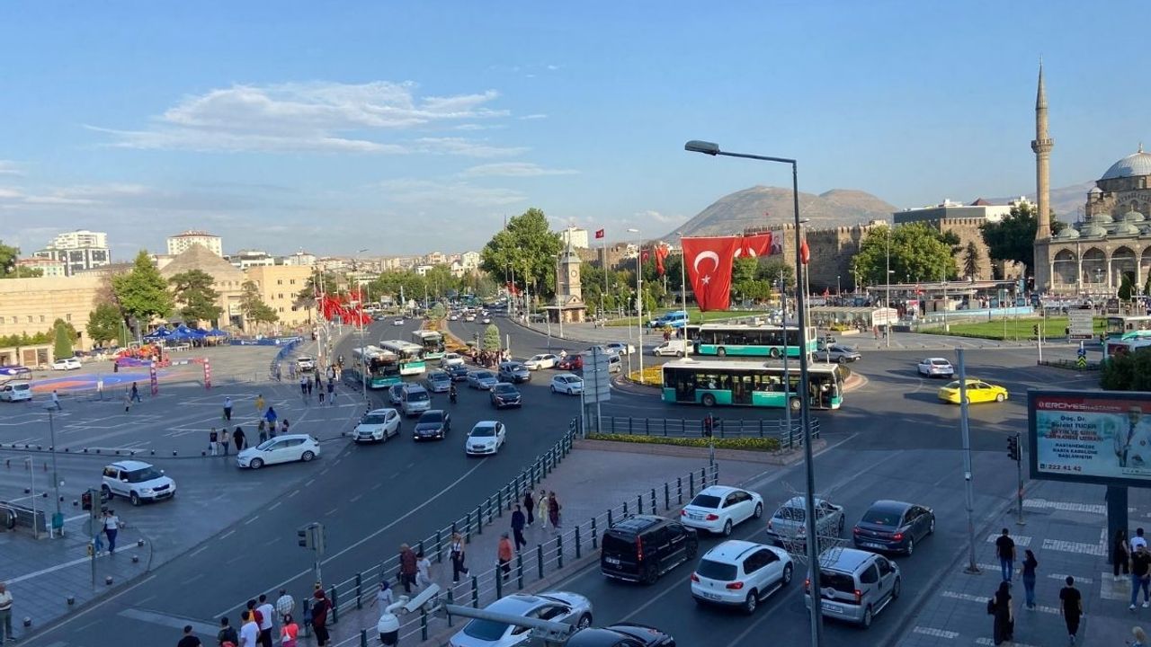 Kayseride 31 Agustos Pazar Hava Durumu Sicaklik Ruzgar ve Yagis
