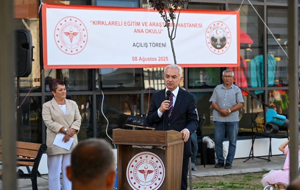 Kırklareli Eğitim ve Araştırma Hastanesi Anaokulu Açıldı Kırklareli’nde Modern Eğitim