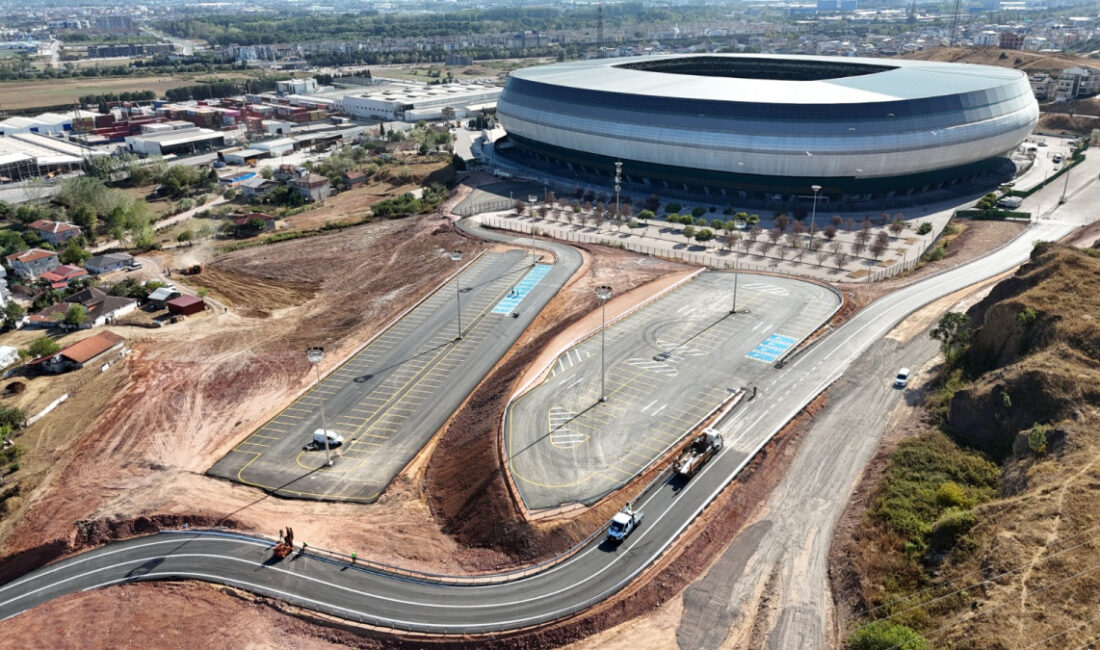 Kocaeli Stadı Süper Lig’e Hazır: Yeni Otopark Alanları Faaliyete Geçti