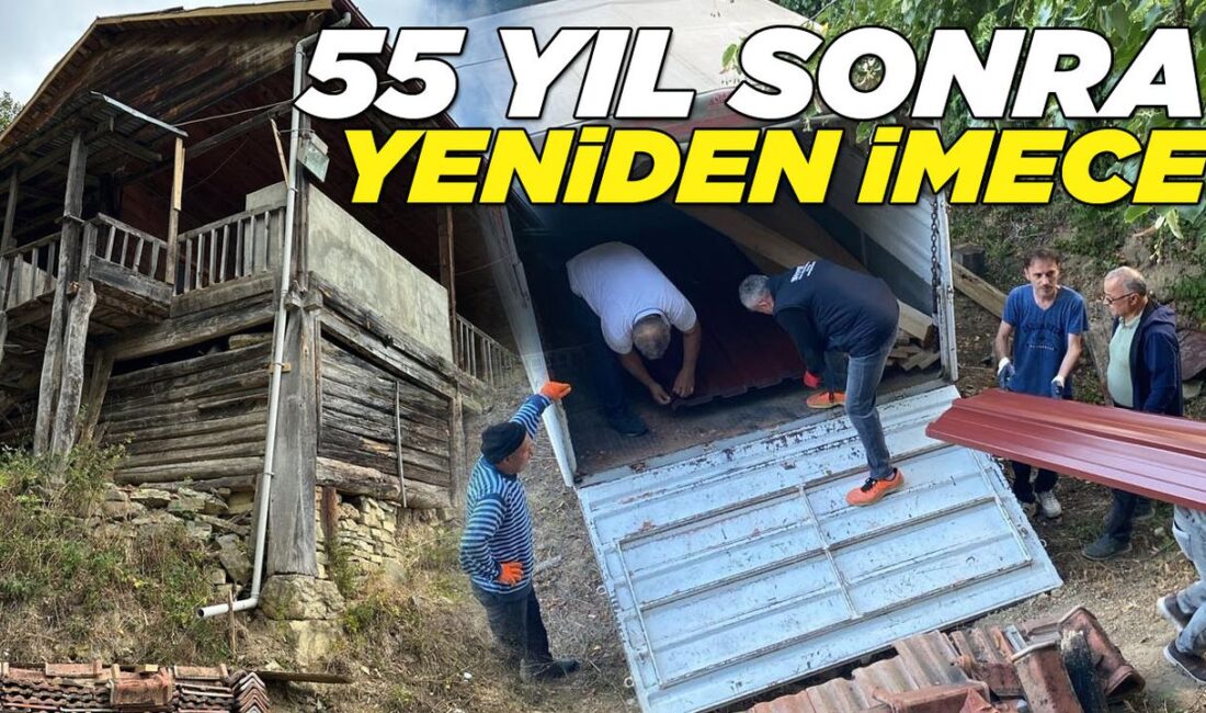 Akçakese Köseağıl Mahallesi’nde Okul Yenilendi Yenilenen Okul, Geçmişin İmece Geleneğini