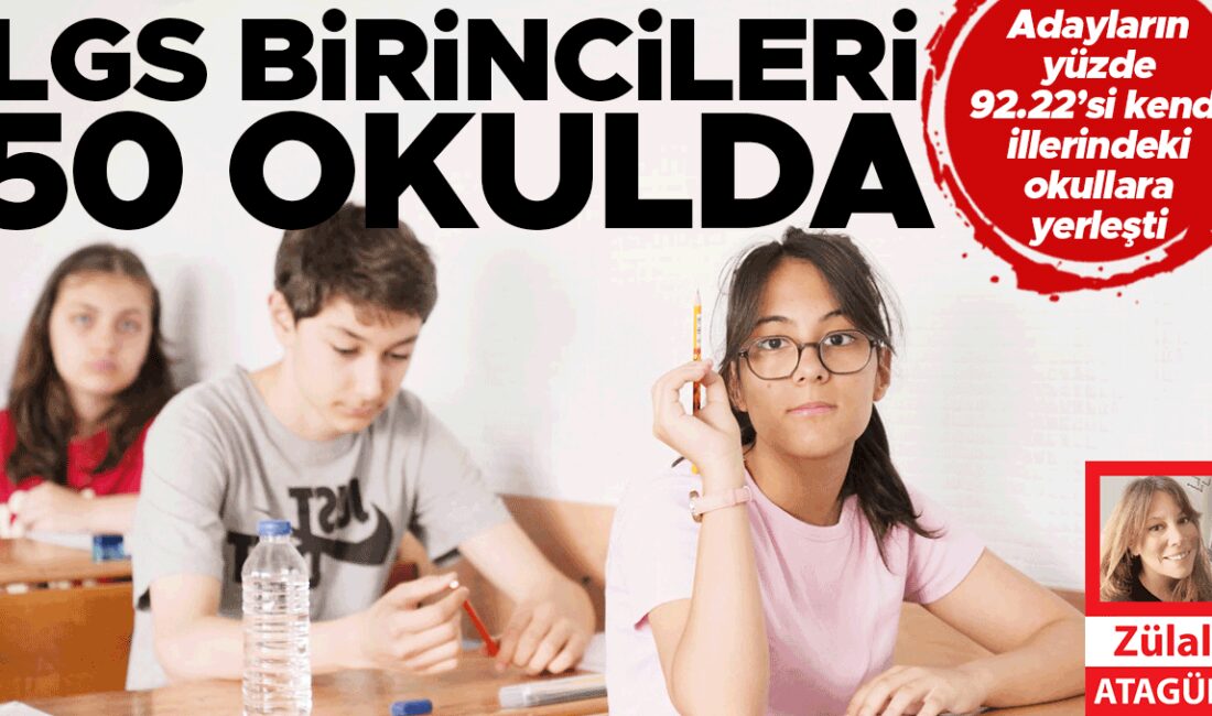 2025 LGS Yerleştirme Sonuçları Açıklandı: Öğrencilerin Yüzde 94.3’ü Tercih Ettiği
