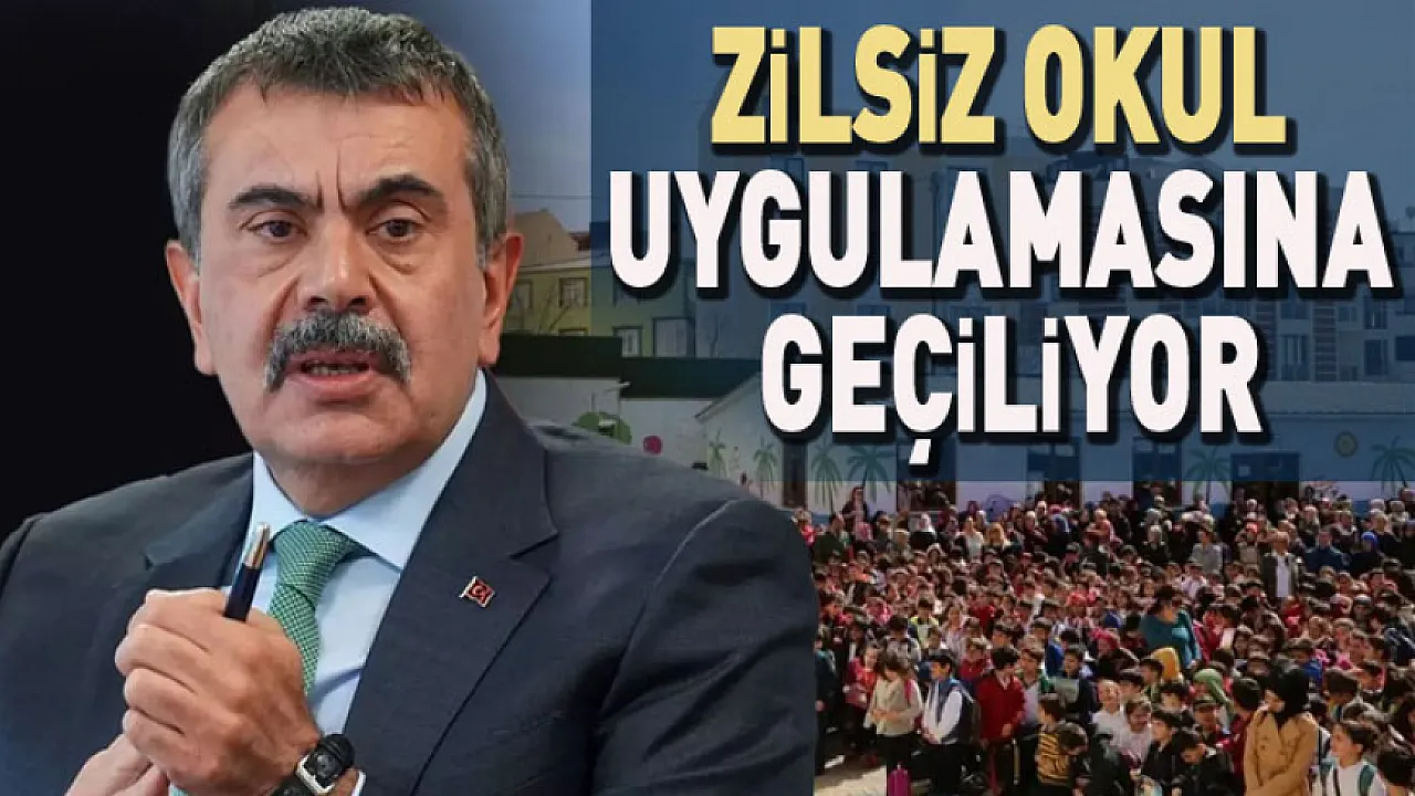 MEBden Cigir Acan Uygulama Zilsiz Okul Modeline Gecis Yapiyor
