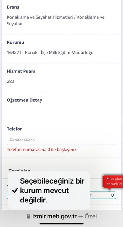 MEB'den Sürgün Duyurusu