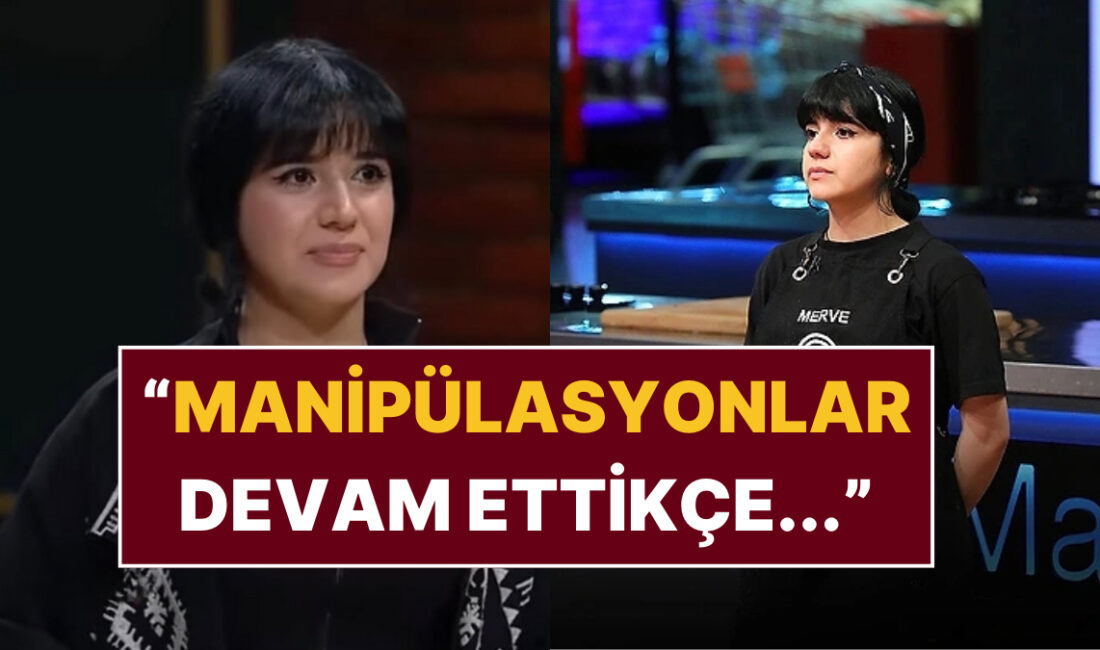 MasterChef Türkiye’de İkinci Haftada Elenen İsim Merve Oldu MasterChef Türkiye’nin