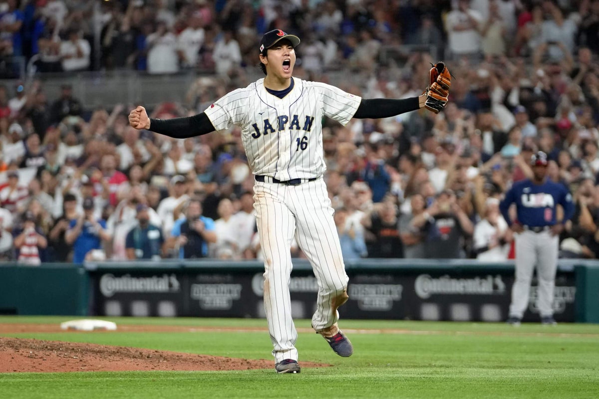Ohtani ve Troutun 2023 Dunya Beyzbol Klasik Mucadelesi Yeniden