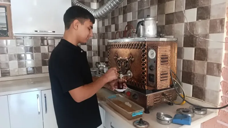Turgut'un Çalışma Anından Bir Kesit