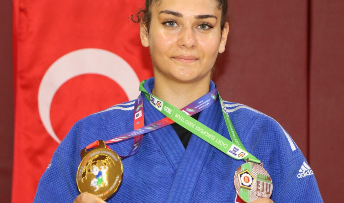 Vanlı Judocu Işıl Sinem Aydın, Avrupa’nın Zirvesine Çıktı Avrupa 3.’sü