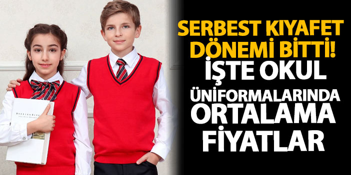 Okul Alışverişi: Bu Yıl Üniforma Fiyatları Velileri Zorluyor Yeni Eğitim
