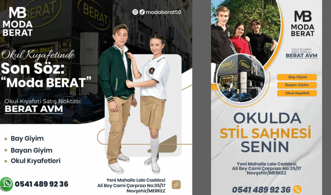 Yeni Eğitim Dönemi İçin Moda Berat AVM Kapılarını Açtı Öğrenciler