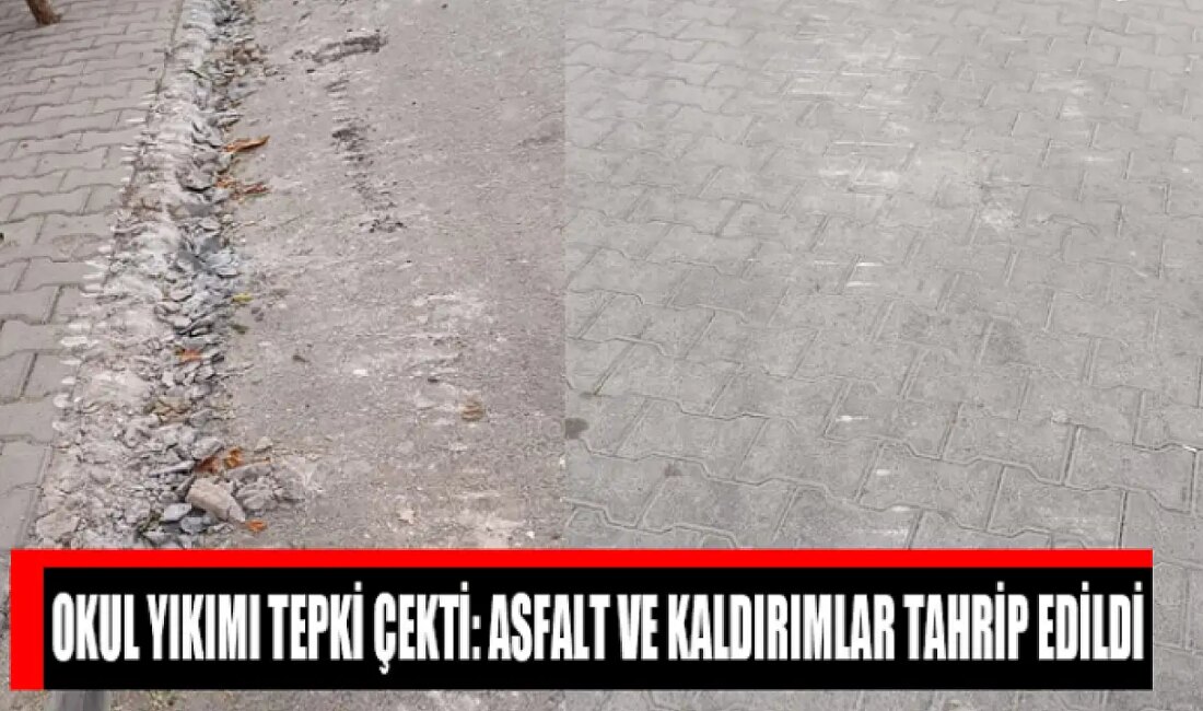 Deprem Sonrası Prefabrik Okul Yıkımında Tepkiler: Kamu Malına Zarar Verildi