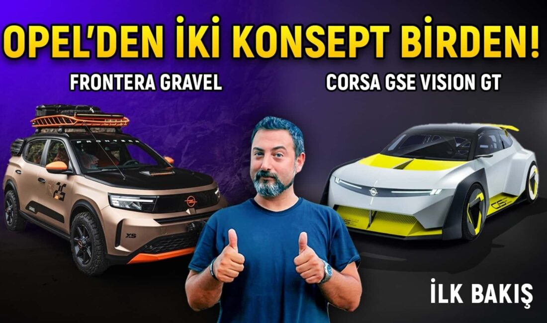 Opel Corsa GSE Vision Gran Turismo: Geleceğin Performansı Yeni Konsept