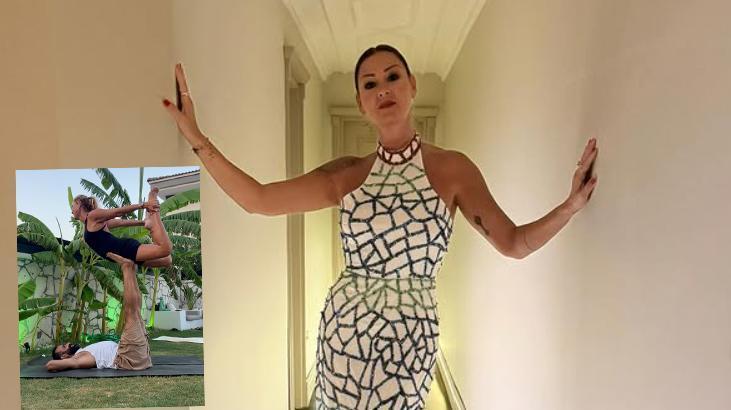 Pınar Altuğ’un Mutlu Aile Hayatı ve Olay Yaratan Yoga Paylaşımı