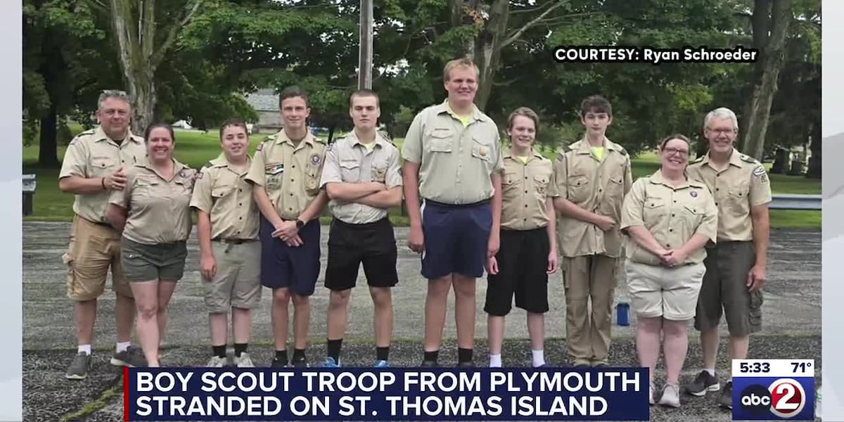 Plymouth Boy Scout Troop Marooned in Caribbean After Hurricane Erin