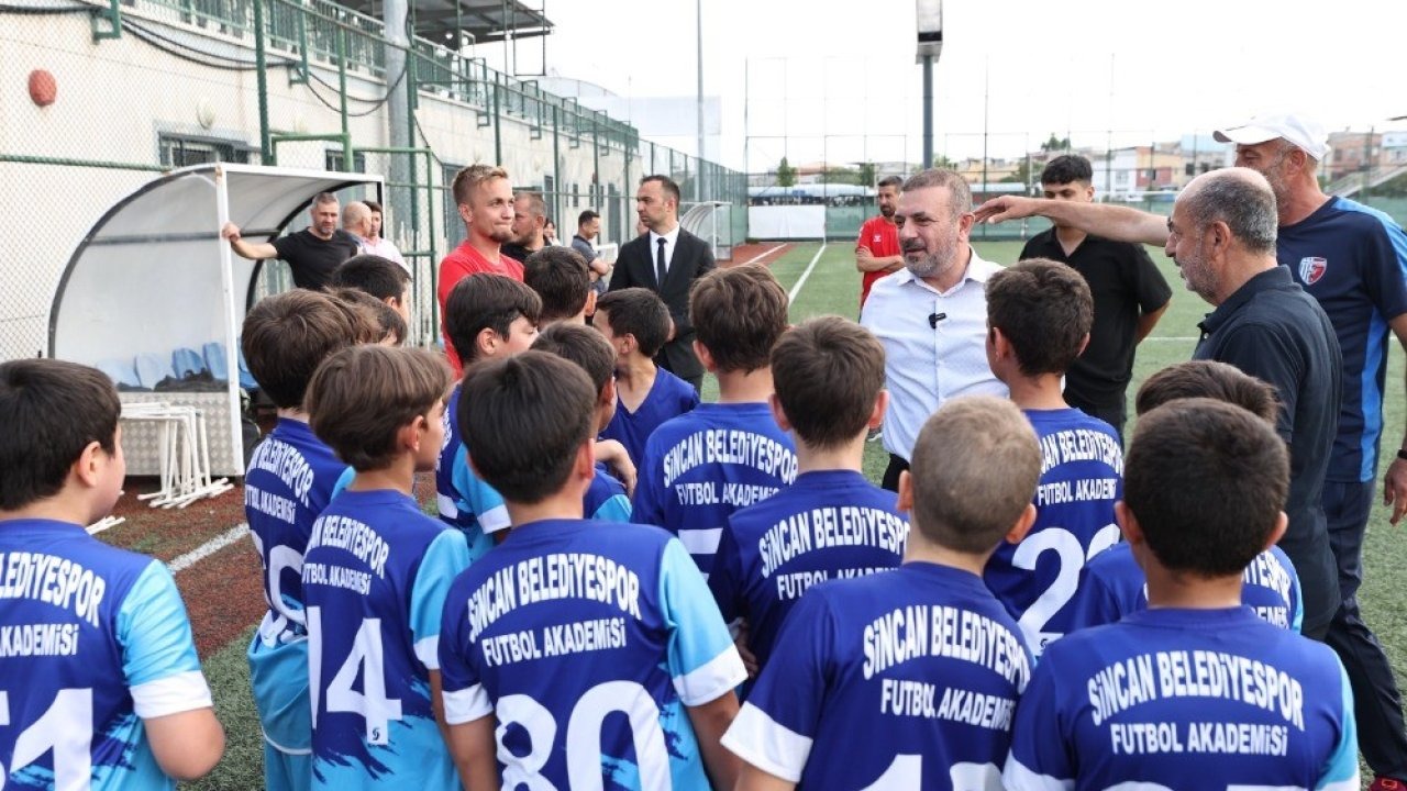 Sincanda Yaz Futbol Okulu Sampiyonluk Icin Gol Atmaya Hazir
