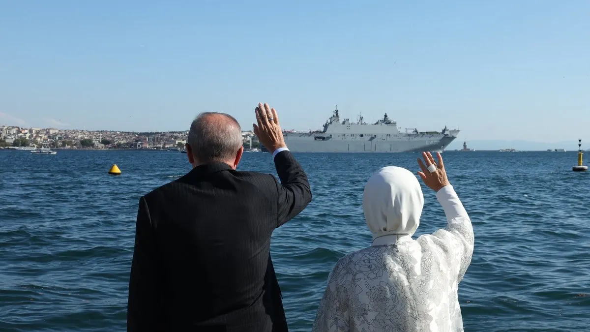 Son Dakika Emine Erdogandan Bogaz Gecit Torenine Gelisme Aciklamasi