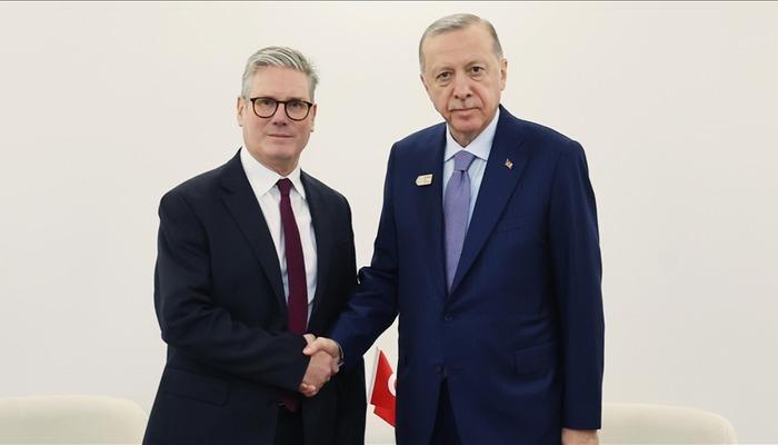 Flaş Gelişme: Cumhurbaşkanı Erdoğan, İngiltere Başbakanı Starmer ile Görüştü İletişim